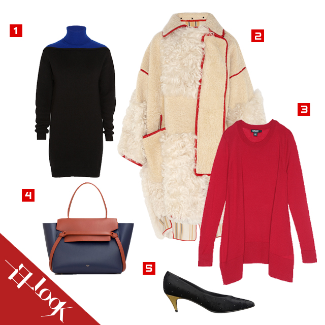 陈乔恩披犀利大衣拒作便利贴女孩-潮流搭配