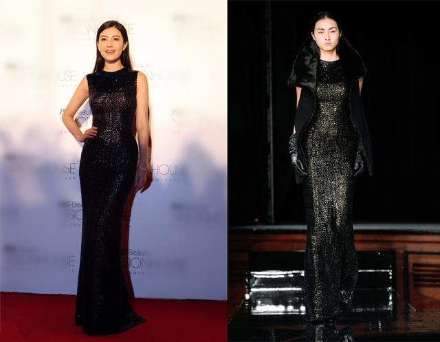 Marc Jacobs;House of Holland;Blumarine;Douglas Hannant 无论是因为喜爱亮片礼服在灯光下闪光的高贵感,还是渴望吸引眼球,女星们对亮片礼服的热爱毋庸置疑,而时装设计师们也同样无法抗拒亮片的诱惑。在2014秋冬时装周的秀场上,众多大牌设计师纷纷呈现了各式亮片服饰,如House of Holland利用高调明快的色彩个大块亮片造成极强的视觉冲击力,或是Marc Jacobs用波纹线条引出拼色的变化,又或是Douglas Hannant那样低调内敛的亮片