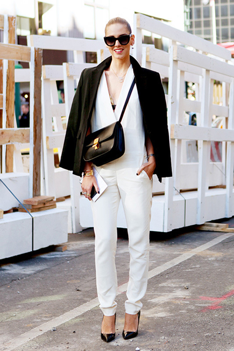 早春腔调 黑白简约风入门-潮流搭配服装设计大