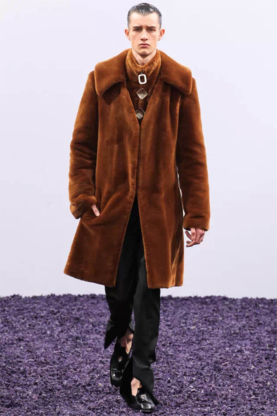 潇洒出街长大衣,伦敦时装周2015早秋男装发布