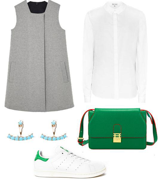 如何驾驭宽松H廓形背心裙-服装潮流搭配-服装