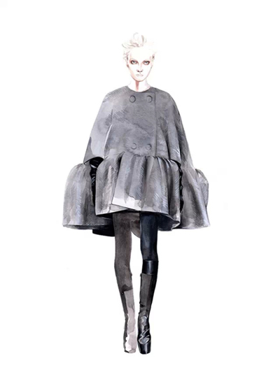 灵感图库| Antonio Soares 时装手稿集-时装画\/手