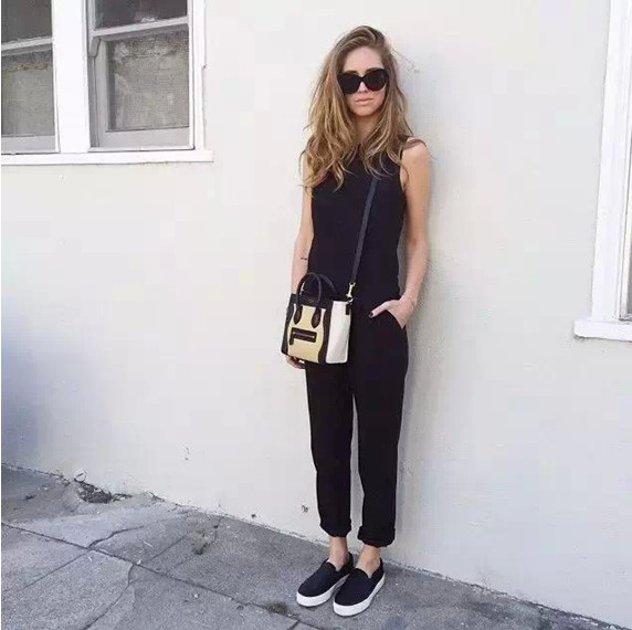 懒人鞋的搭配经:慵懒又舒适的运动风,走你!-服