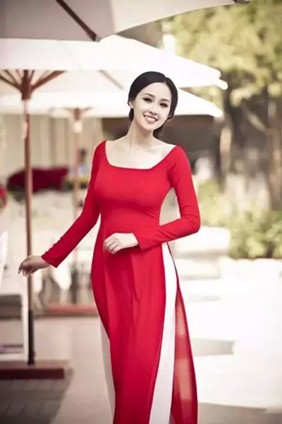 越南式旗袍 · 奥黛