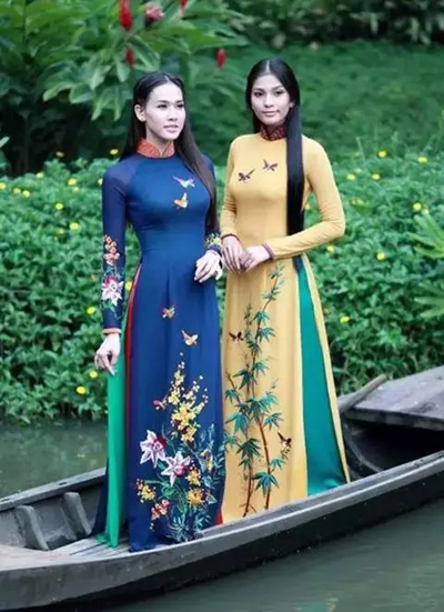 越南式旗袍 · 奥黛
