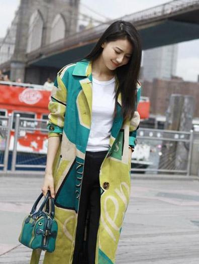 跟高圆圆穿美这个秋天-服装潮流搭配-服装设计