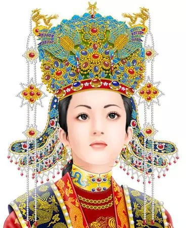 古代中国婚礼服"凤冠霞帔"-服装服饰文化-服装设计网图片