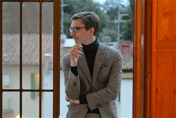 全宇宙最有型的男人都在穿高领毛衣-服装潮流搭配-服装设计网