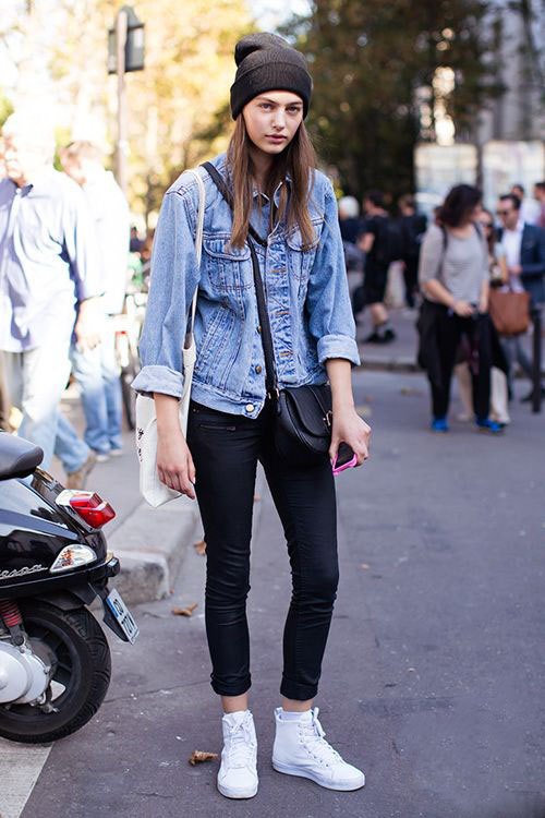 春天已经到了哟，想好了牛仔外套怎么搭配了吗?-服装潮流搭配-服装设计网