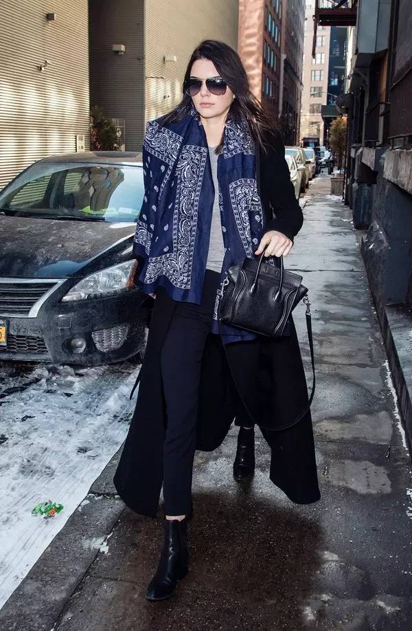 各种明星街拍图片带你解析2016冬季服装流行