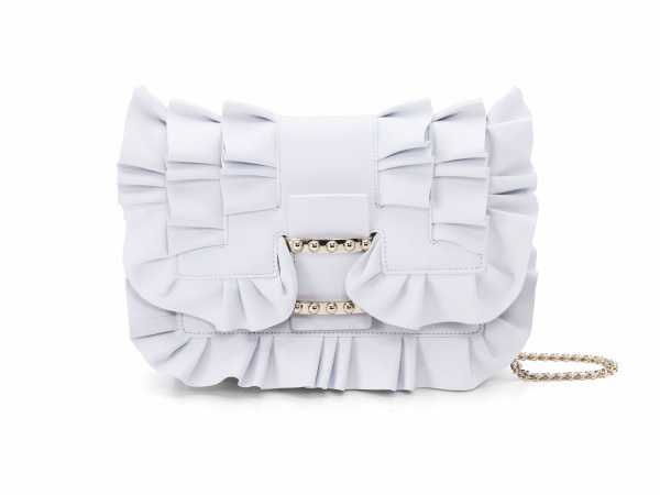 Roger Vivier 2016秋冬系列荷叶边配饰-服装配