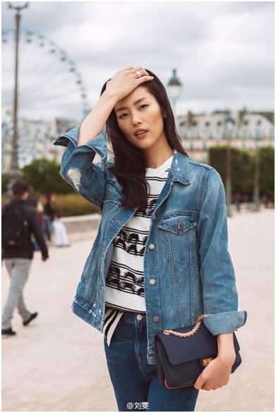 大表姐除了穿啥都好看以外,首饰搭配上也有自