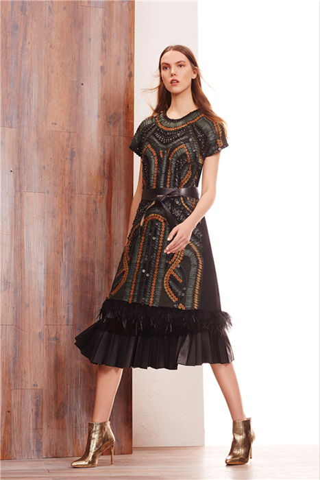 波西米亚风格的BCBG Max Azria2015早秋系列