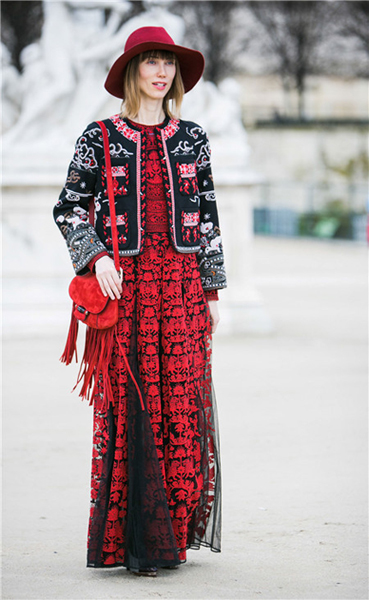 冬末的波西米亚,玩出异域风采!-服装潮流搭配-服装设计网
