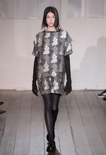 DEVASTEE 2015秋冬系列 黑白灰的搭配艺术