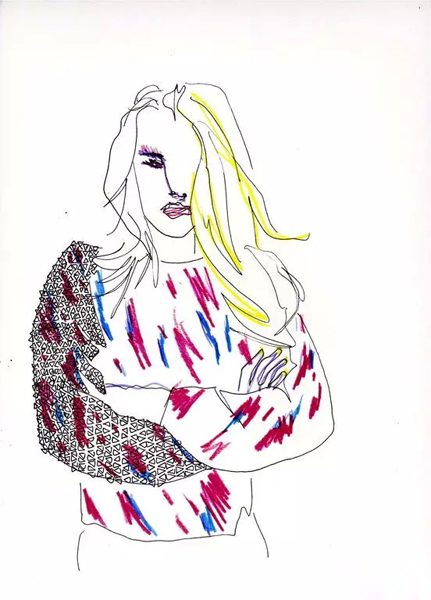 伦敦时装学院(LCF) 2015 面料设计本科作品 --