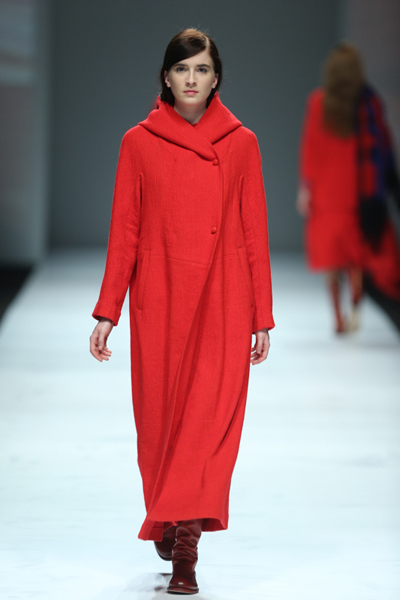 2015秋冬上海时装周Decoster秀场-服装T台秀