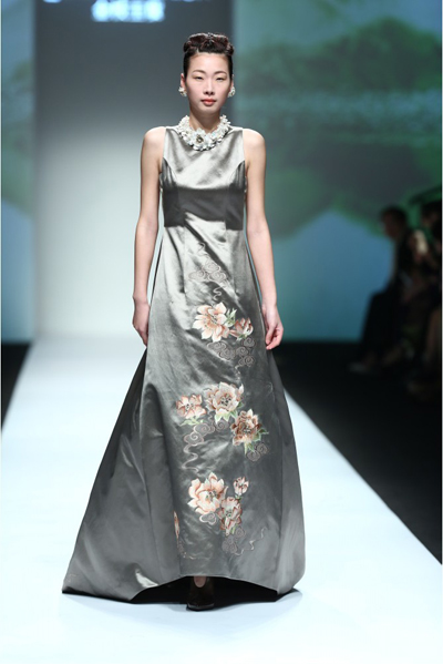 2015秋冬上海时装周金枝玉叶秀场-服装T台秀