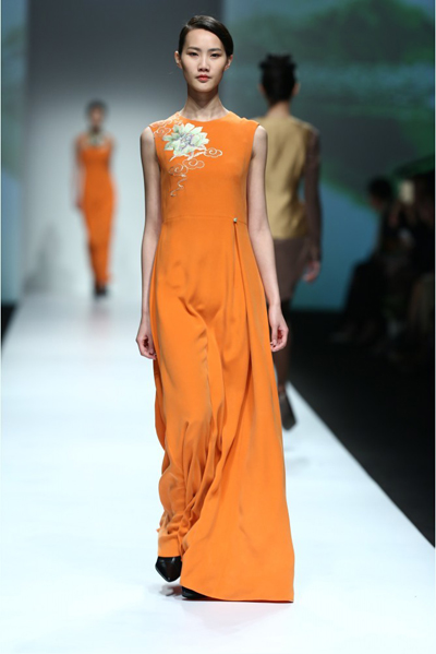 2015秋冬上海时装周金枝玉叶秀场-服装T台秀