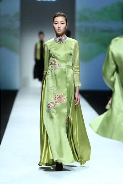 2015秋冬上海时装周金枝玉叶秀场-服装T台秀