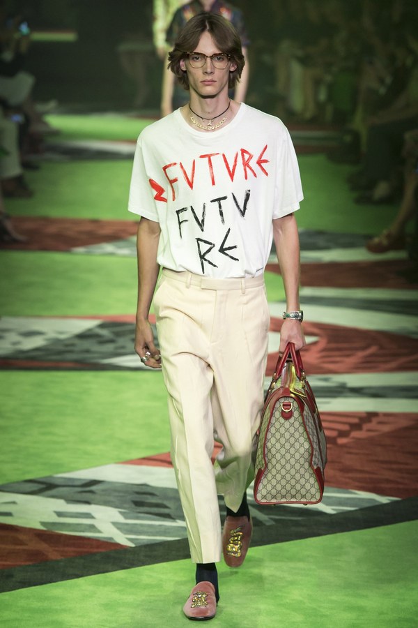 Gucci 2017春夏男装系列-服装时装周-服装设计