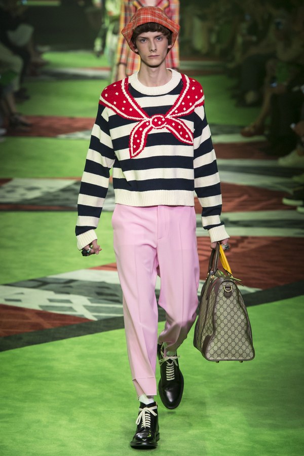 Gucci 2017春夏男装系列-服装时装周-服装设计