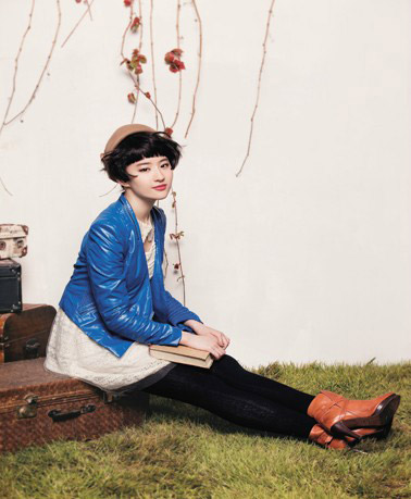 刘亦菲代言卓多姿2012秋季新品女装