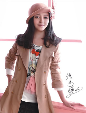 大s代言阿依莲2012年秋季新品女装