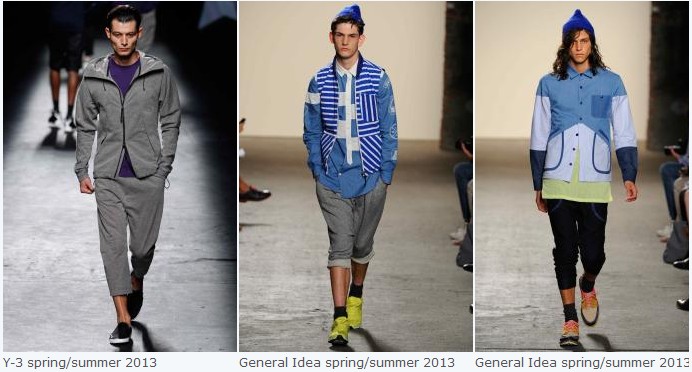 2013\/2014年春夏男装流行趋势\/运动装流行趋势