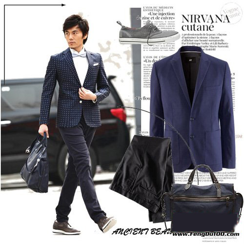 一出街装备型男风范 潮流男星示范单品搭配-服