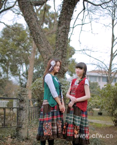 衣<em>搭配</em>+走向<em>森女</em>风