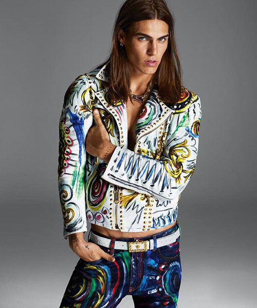 versace 2013/14秋冬男装系列广告大片