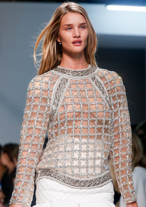 品牌细节版2014春夏巴黎《Balmain》女装发布会-服装时尚聚焦-中国服装人才网