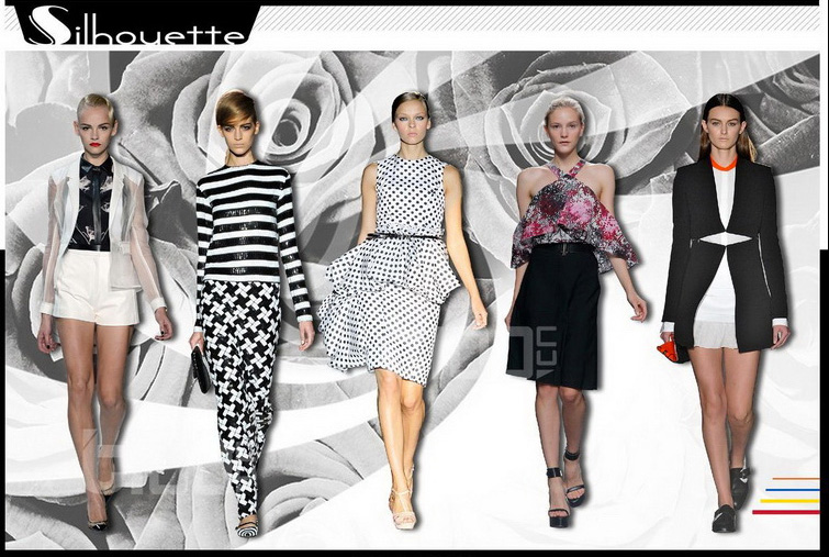 2014春夏时尚女装企划-黑白配-服装时尚聚焦-