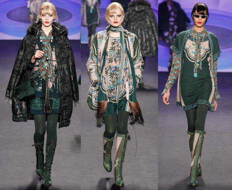 中国风与二十年代装饰艺术 <em>Anna Sui</em> 2014秋冬
