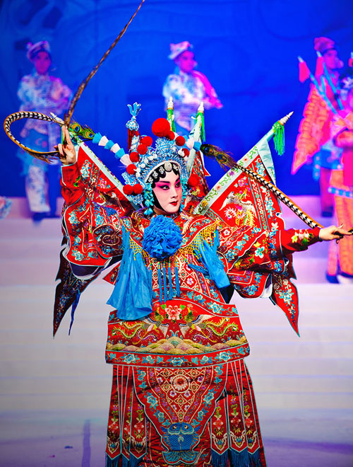 深度|有一种古典艺术美学叫中国戏曲服饰|蚌埠服装制版学校(5)