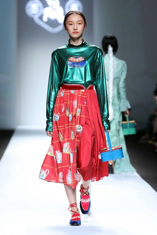 2017春夏上海时装周密扇秀场